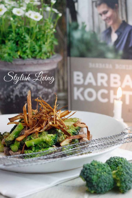 Kochbuchvorstellung: Barbara kocht + Rezept Sprossbrokkoli mit Ingwer ... Kochbuchvorstellung: Barbara kocht + Rezept Sprossbrokkoli mit Ingwer ...