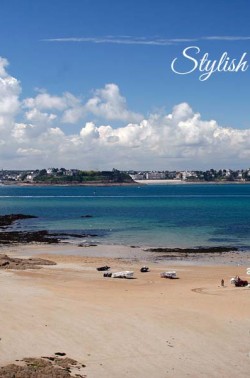 Saint-Malo mit Blick auf Dinar
