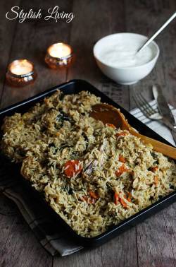 Makluba - orientalisches Reisgericht