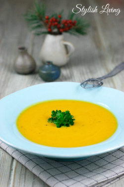 Möhrensuppe mit Ingwer