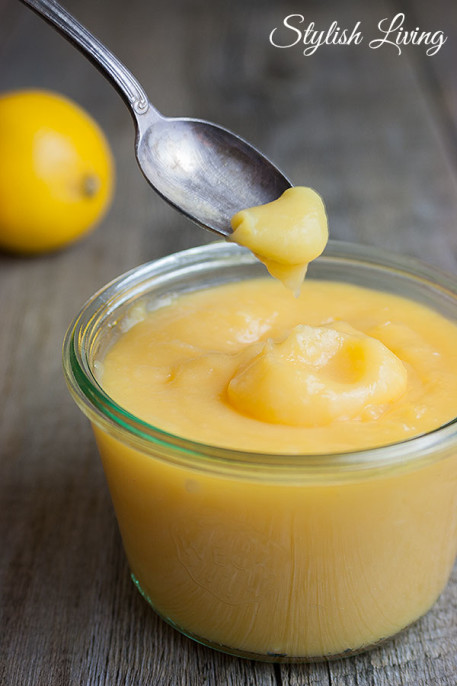 Leckere Zitronencreme aka Lemon Curd - Stylish Living Leckere Zitronencreme aka Lemon Curd - Stylish Living