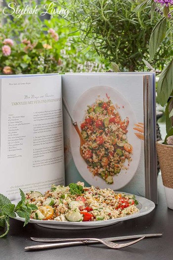 Tabouleh mit Feta und Pinienkernen + Kochbuchvorstellung &amp;quot;Lafers ...