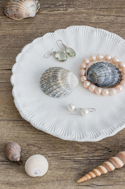 selbstgemachte Muschelschale