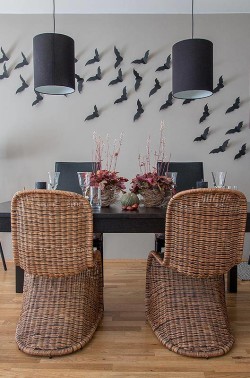 DIY Fledermäuse für Halloween