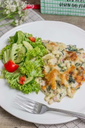 Macaroni and Cheese mit Roquefort