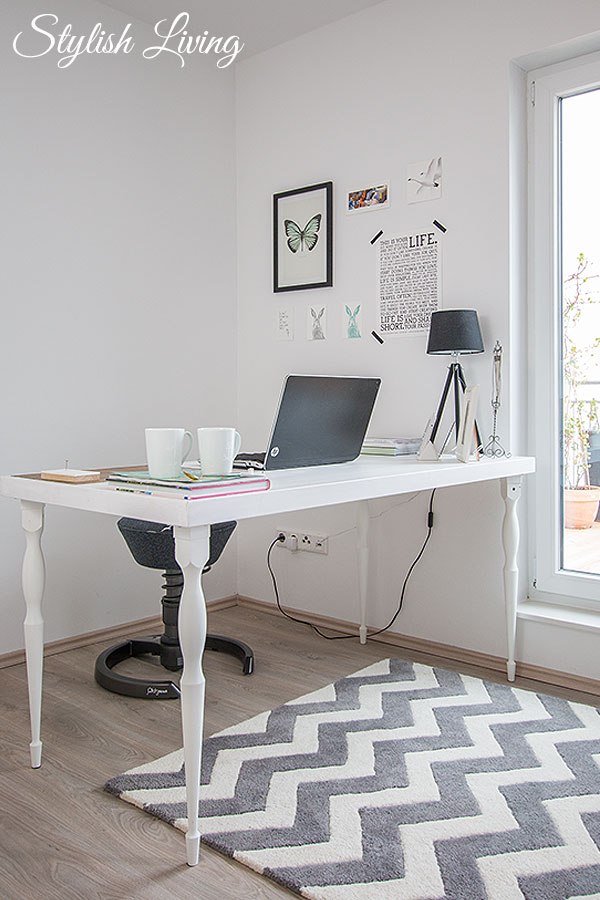 modernes Büro in weiß
