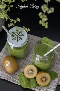 Gesund und lecker: Kiwi-Bananen-Smoothie aus Zespri Kiwi