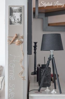 Vintage Look Holzschild DIY