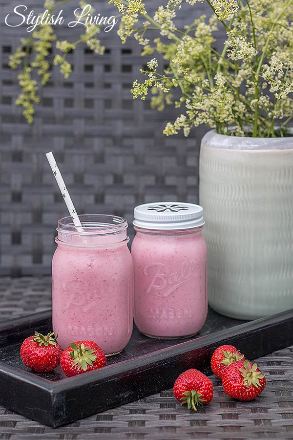 Erdbeermilch