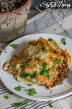 oberleckere Lasagne mit Bechamelsauce