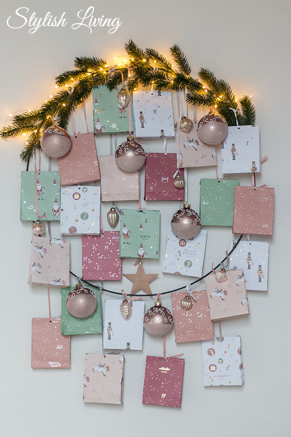 Adventskalender Im Dekoring Basteln Werbung Stylish Living