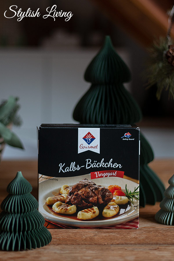 Kalbfleisch Rezepte für das Weihnachtsmenü: Kalbs-Bäckchen