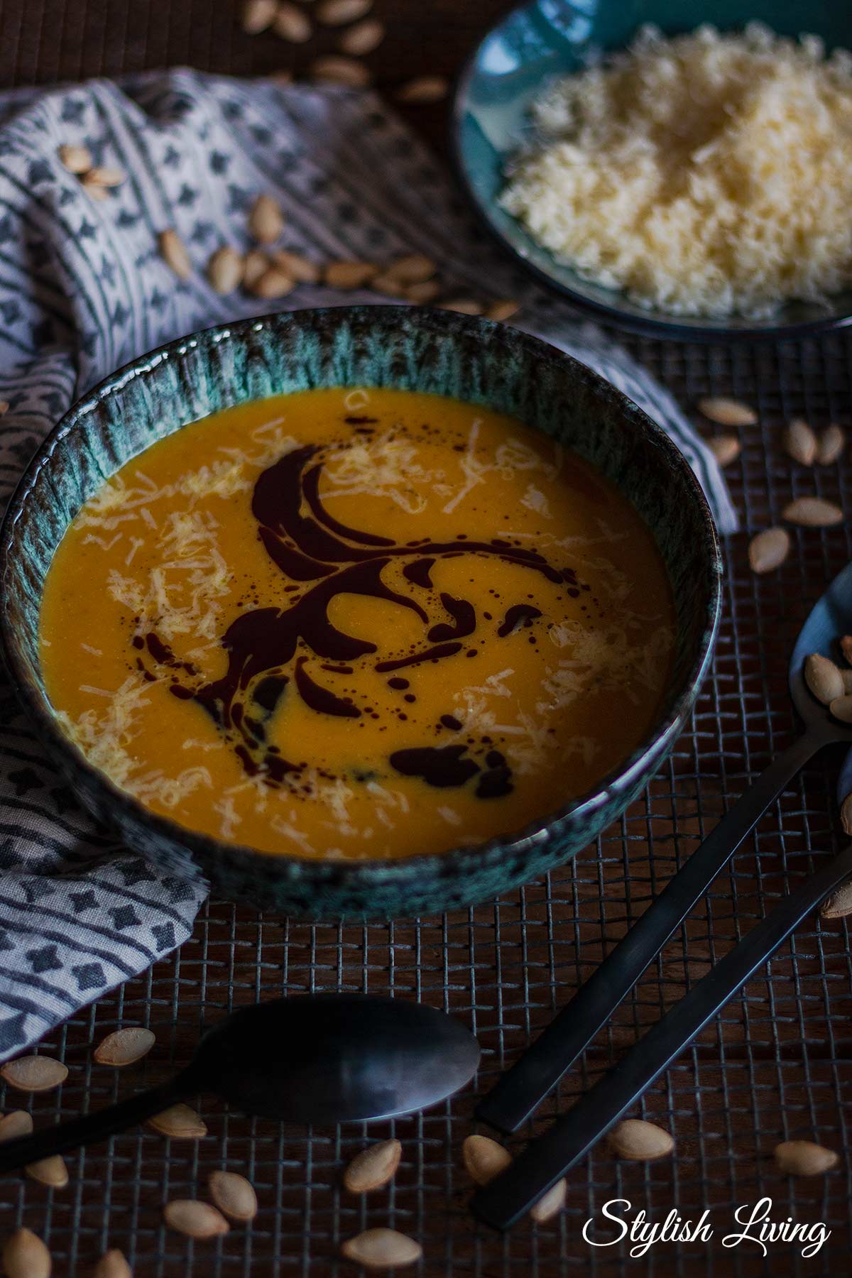 Kürbissuppe mit Ingwer &amp; Kokosmilch à la Jean-Claude - Stylish Living